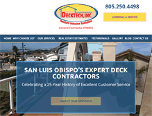 Tablet Screenshot of decktech.org